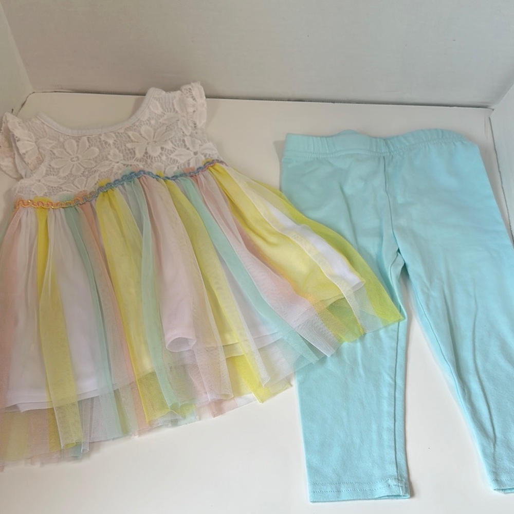 Sweet heart rose 2 piece outfit 24 months